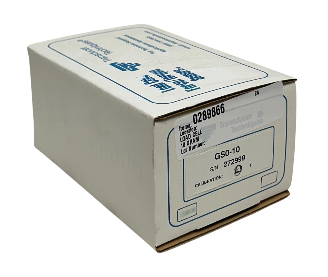 TRANSDUCER TECHNIQUES GSO-10 / GSO10 PRECISION GRAM LOAD CELL GS0-10 10G NSFS