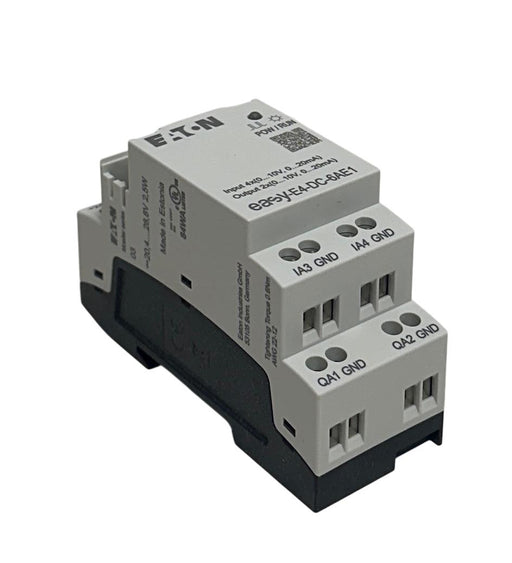 EATON EASY-E4-DC-6AE1 / MSAA197223 CONTROL RELAY 4IA/2QA EXP 24VDC MOELLER NSMP