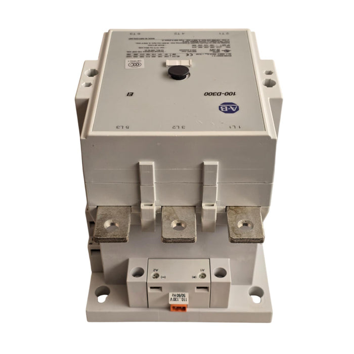 ALLEN BRADLEY 100-D300ED11 /B IEC 300A MCS D CONTACTOR 100-D300 110-130V COIL