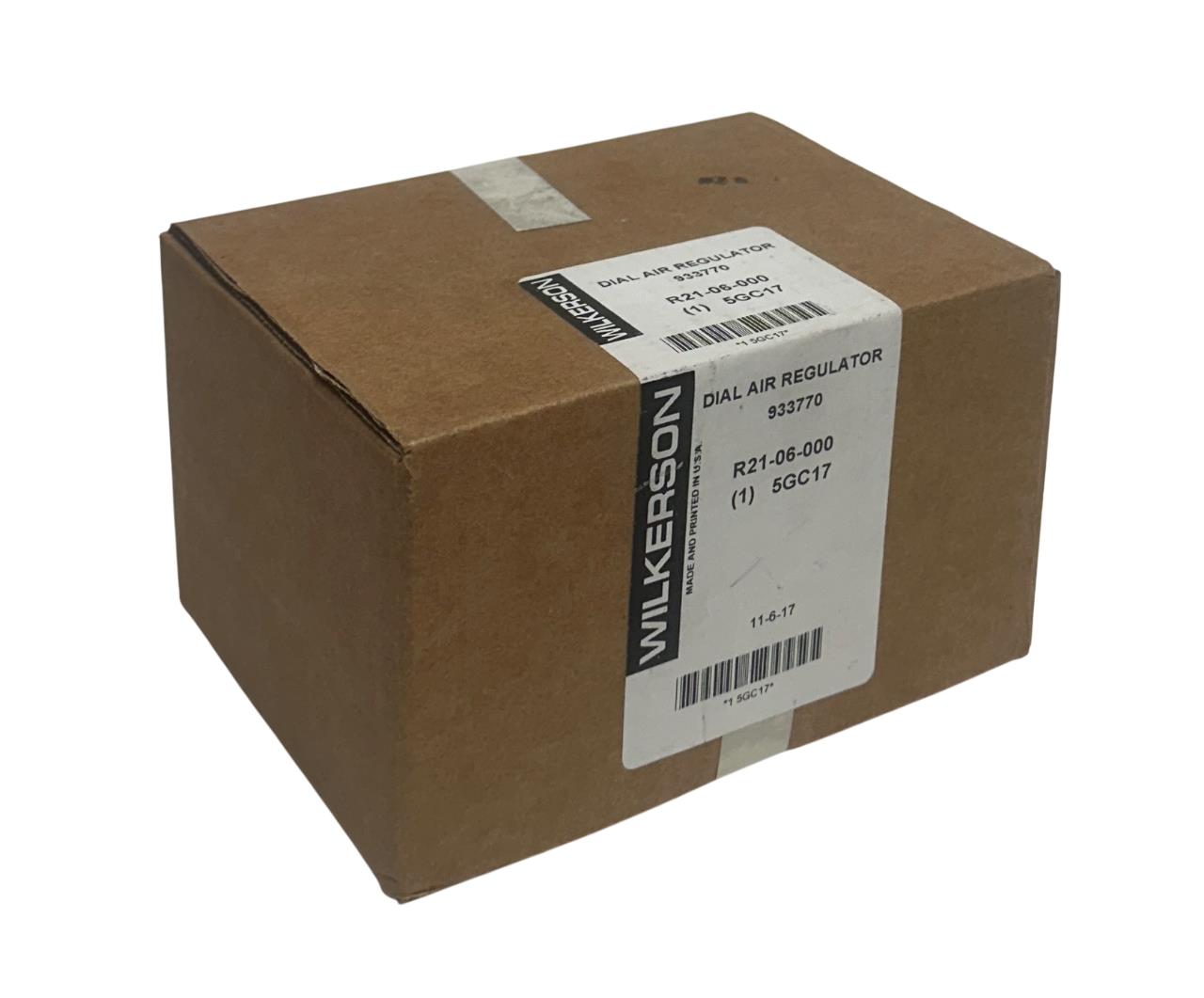 WILKERSON R21-06-000 / R2106000 DIAL COMPRESSED AIR REGULATOR 3/4'' 300PSI NSFS