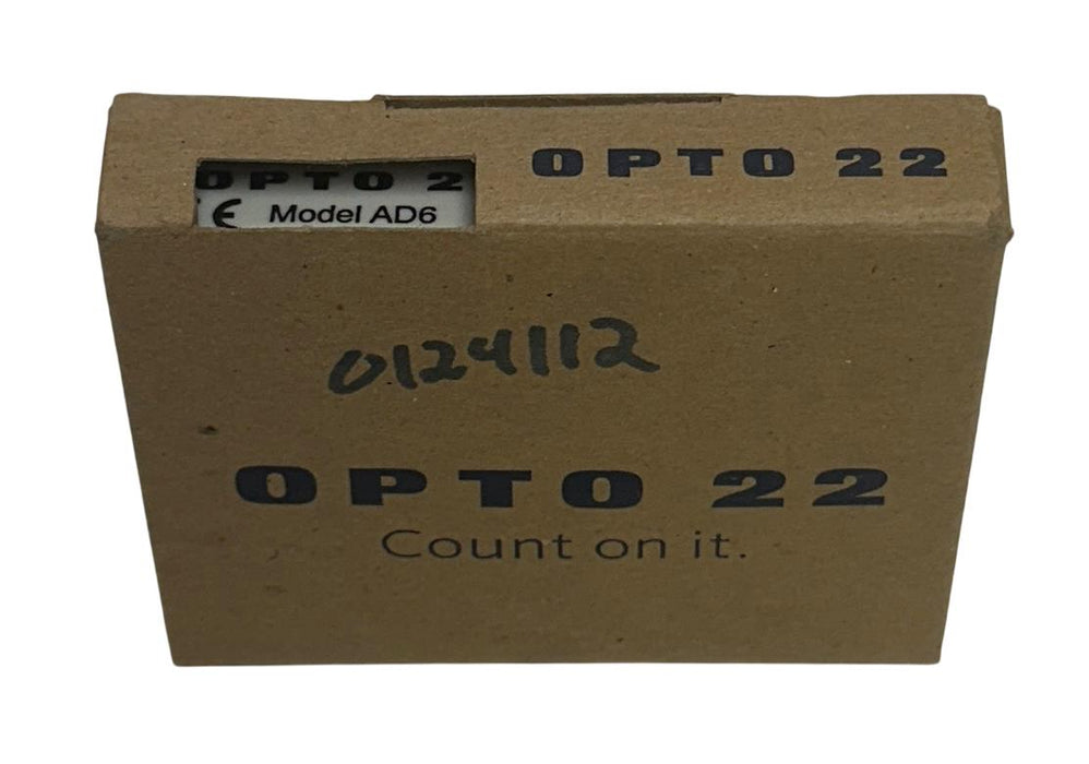 OPTO 22 AD6 I/O MODULE 0-5VDC INPUT ISOLATED ANALOG NSMP