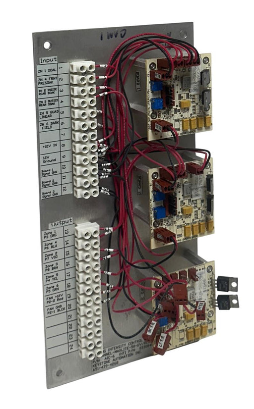 KEYSTONE AUTOMATION HTI AIC-6 / 0330848 ANALOG INTENSITY CONTROL ASSY 6-CH USNP