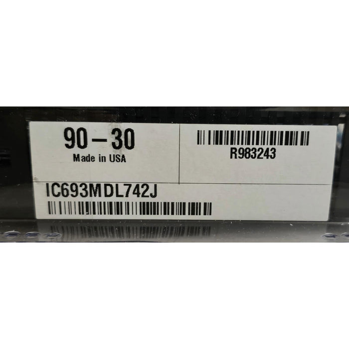 GE FANUC IC693MDL742J 90-30 OUTPUT MODULE 12/24VDC 1A 16PT POS IC693MDL742 NSFS