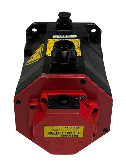 FANUC A06B-0235-B605 / A06B0235B605 AC SERVO MOTOR aM8/4000i 2.5kW 184V USNP