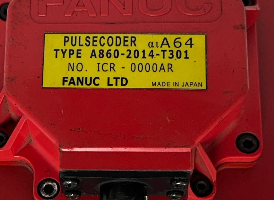 FANUC A06B-0235-B605 / A06B0235B605 AC SERVO MOTOR aM8/4000i 2.5kW 184V USNP