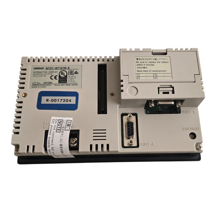 OMRON NT21-ST121B-E / NT21ST121BE INTERACTIVE DISPLAY TOUCH PANEL 5.2" 24V NSMP
