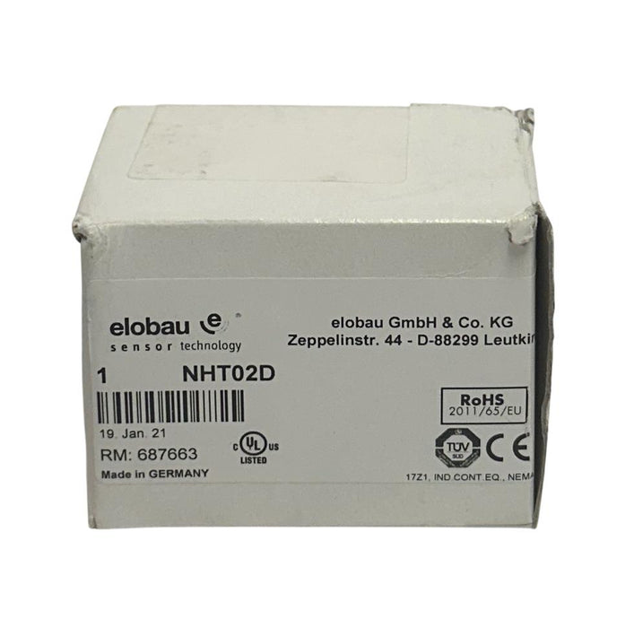 ELOBAU NHT02D EMERGENCY STOP BUTTON E-STOP IP6K9K ROTARY RELEASE RED NSMP