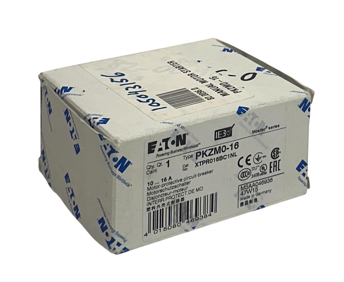 EATON PKZM0-16 / XTPR016BC1NL MOELLER SERIES CIRCUIT BREAKER MSAA046938 NSMP