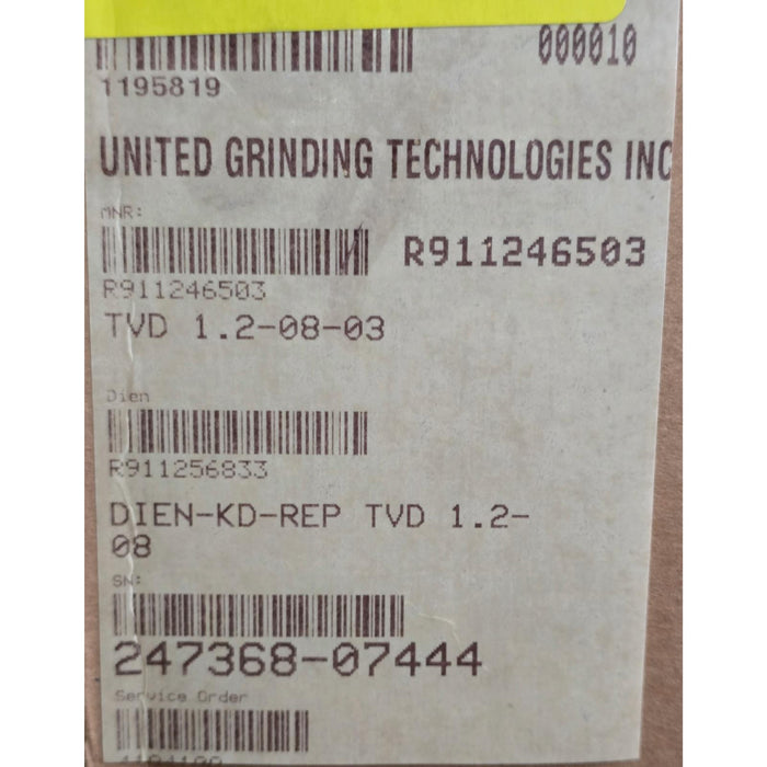 INDRAMAT REXROTH TVD1.2-08-03 / TVD 1.2-08-03 POWER SUPPLY UNIT R911246503 REMAN