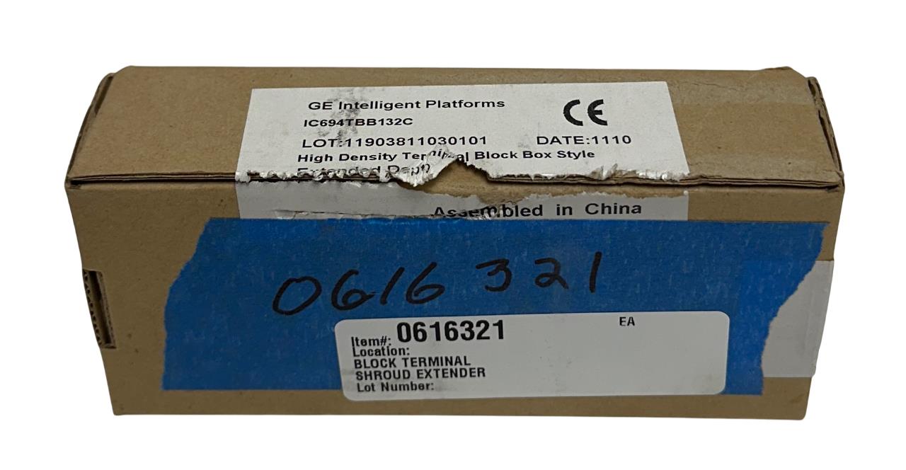 GE FANUC IC694TBB132C / IC694TBB132 HIGH DENSITY TERMINAL BLOCK 36-PT NSMP