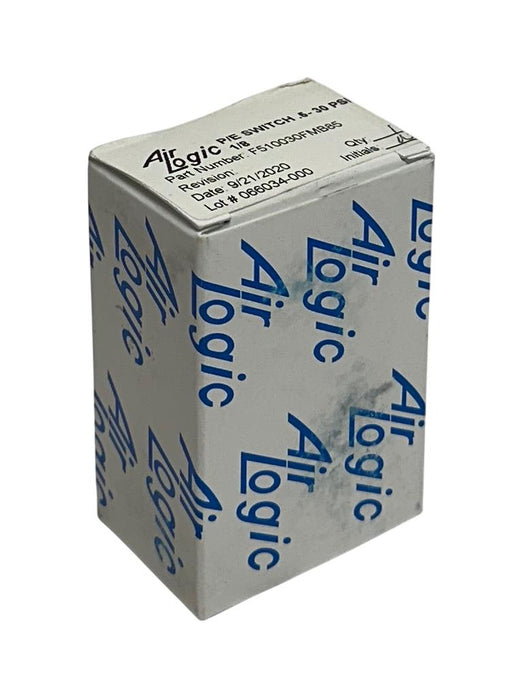 AIR LOGIC F510030FMB85 AIR PRESSURE P/E SWITCH .5-30PSI 1/8'' OEM NSMP