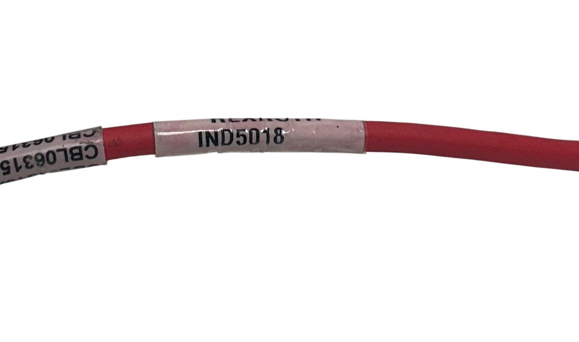 REXROTH IND5018/001,0 / IND5018 / R985005792 SERVO MOTOR CABLE 1M RED QTY USNP