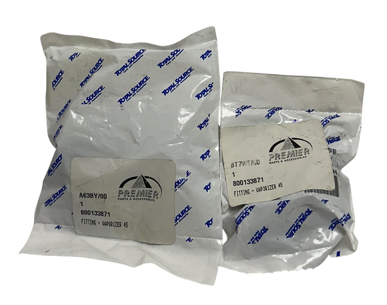 2 PREMIER YALE 800133871 / YT800133871 OEM VAPORIZER FITTINGS FOR FORKLIFT NSFS