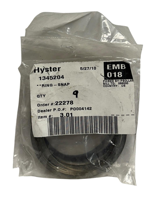 9 HYSTER 1345204 / HY1345204 OEM SNAP RINGS FOR FORKLIFT NSNP