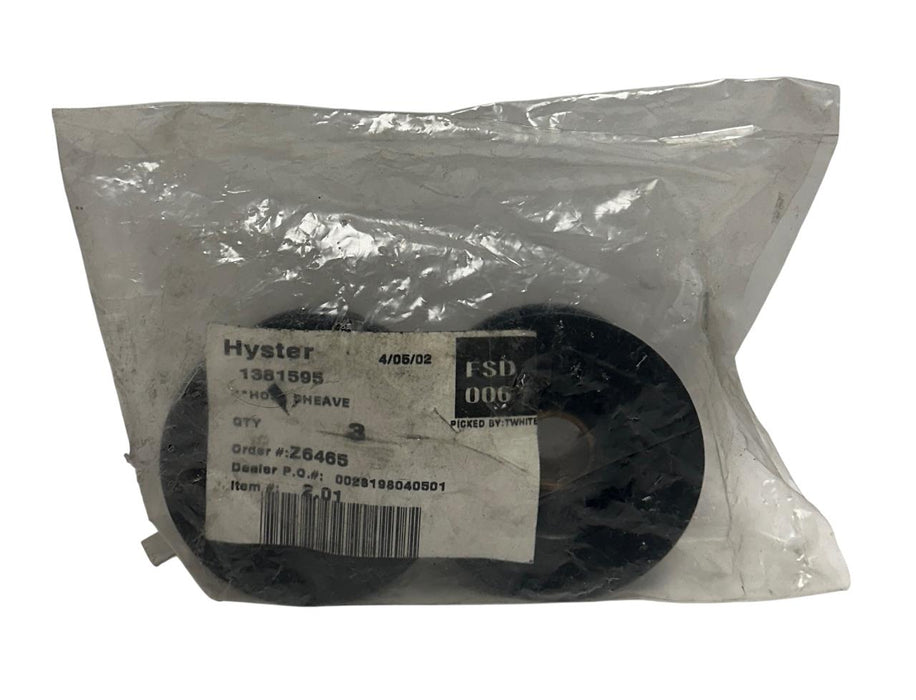 2 HYSTER 1381595 / HY1381595 OEM HOSE SHEAVES FOR FORKLIFT NSNP