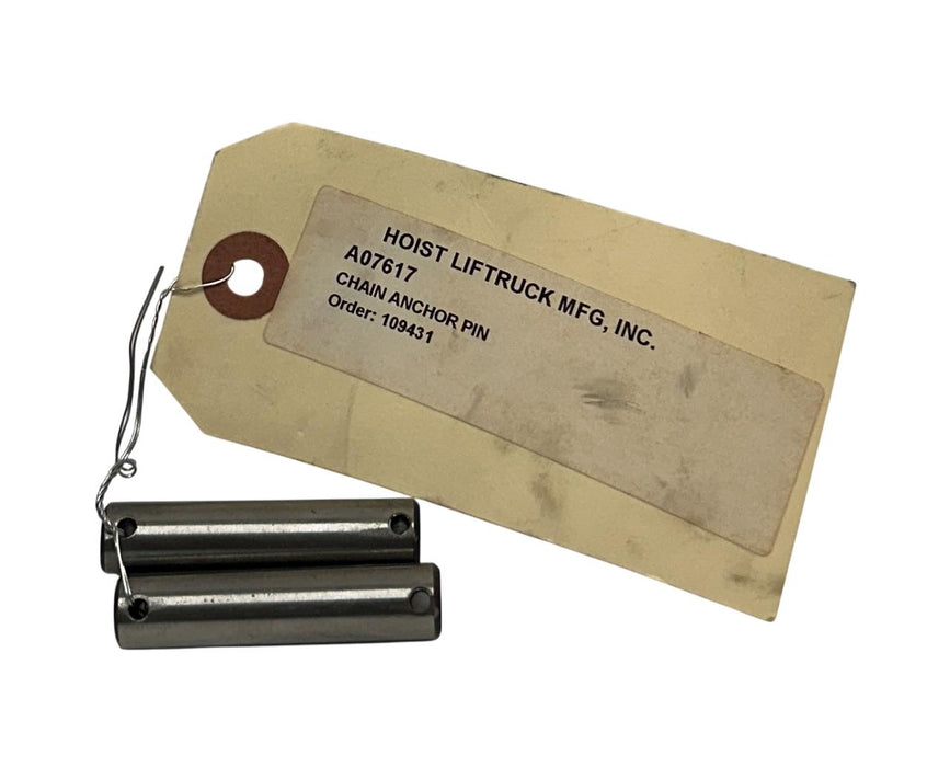 2 HOIST LIFTRUCK A07617 OEM CHAIN ANCHOR PINS FOR FORKLIFT NSNP
