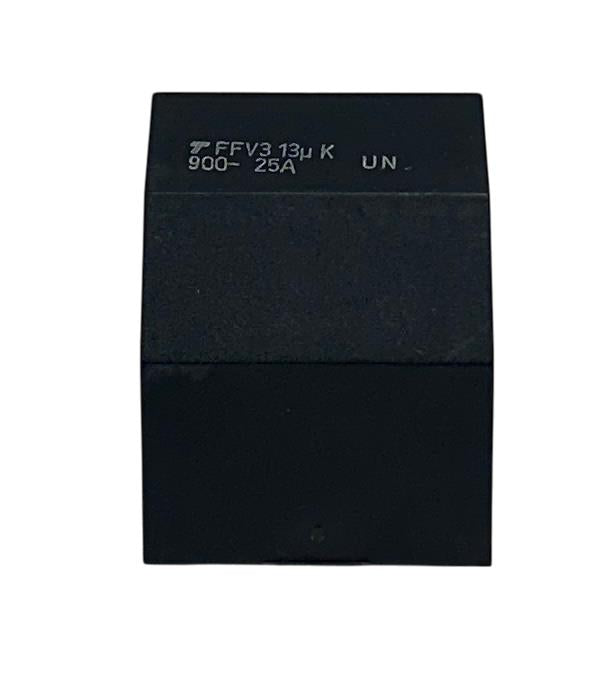 7 KYOCERA FFV3 FILM CAPACITORS 13uF 900- 25A 900VDC 4-PIN BLACK NSNP