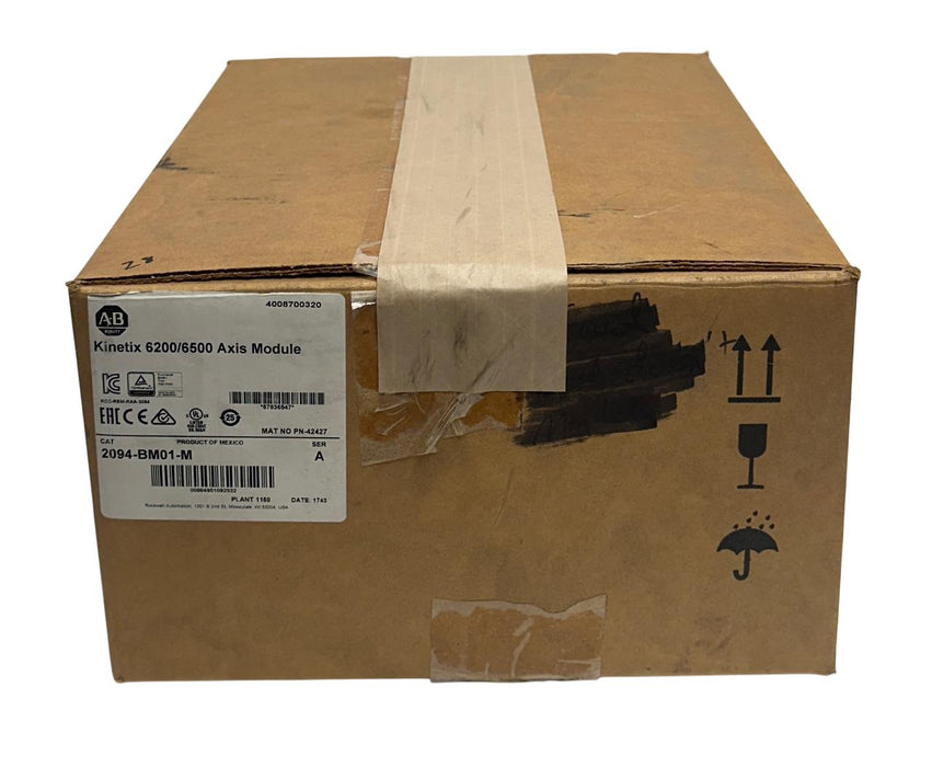 ALLEN BRADLEY 2094-BM01-M /A Kinetix 6200/6500 AXIS MODULE 3.9kW/8.6A NSMP