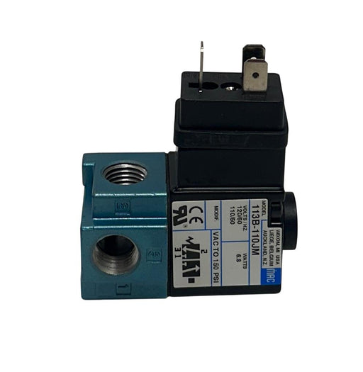 MAC VALVES 113B-110JM / 113B110JM SOLENOID VALVE 3-WAY 110-120VAC 50/60Hz NSMP