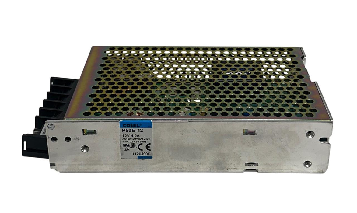 COSEL P50E-12 / P50E12 P-SERIES POWER SUPPLY P50 100-120/200-240VAC INPUT NSMP