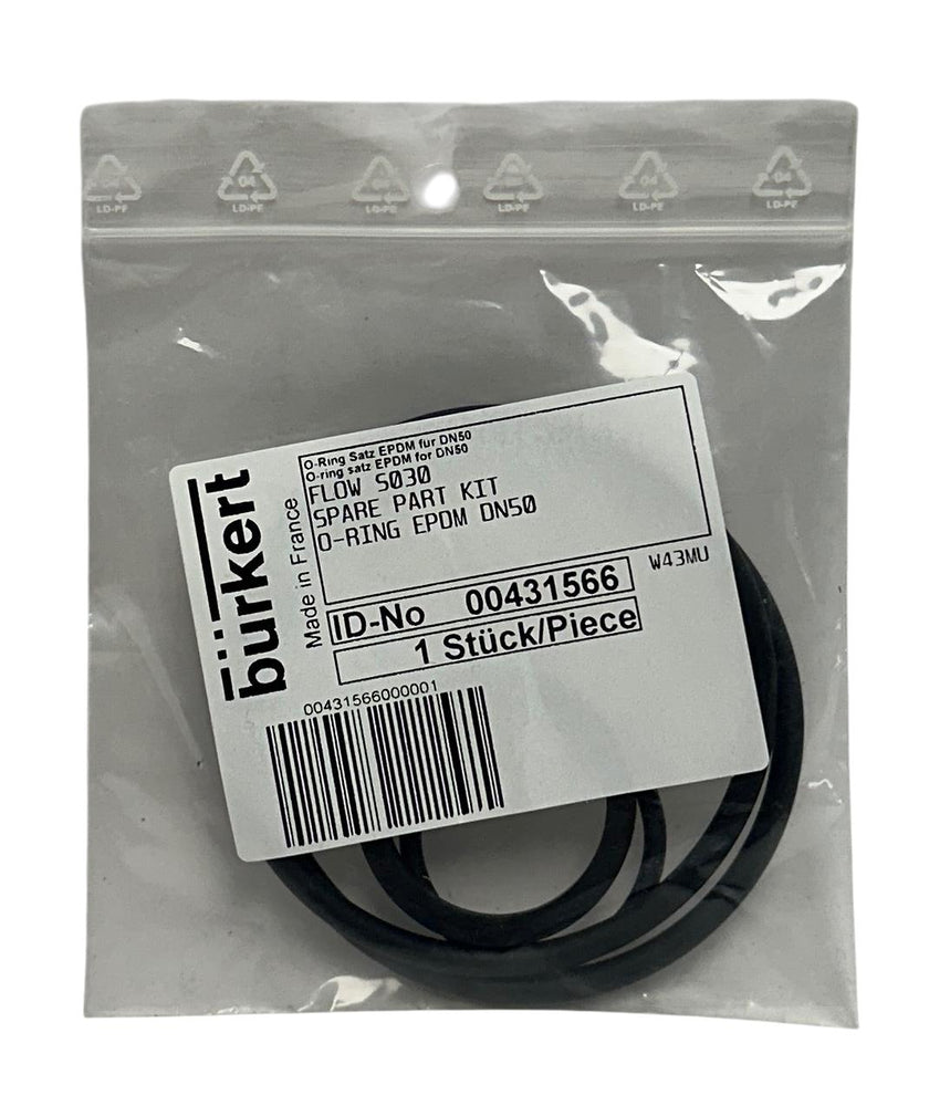 BURKERT 00431566 / 431566 OEM FLOW S030 SPARE PARTS KIT 0-RING EPDM DN50 NSMP