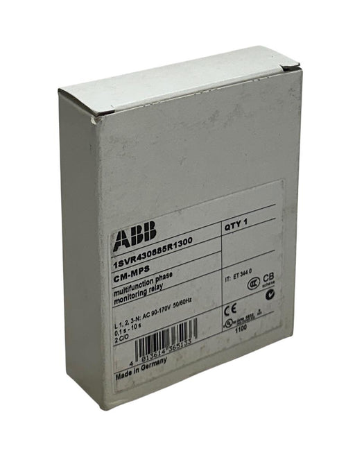 ABB CM-MPS / 1SVR430885R1300 MULTIFUNCTION PHASE MONITORING RELAY 90-170VAC NSMP