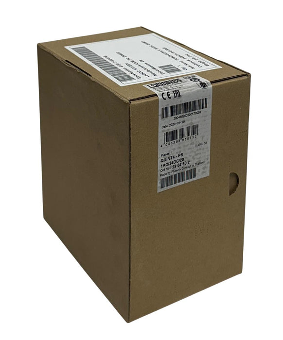 PHOENIX CONTACT QUINT4-PS/1AC/24DC/20 / 2904602 QUINT POWER SUPPLY 24VDC NSFS