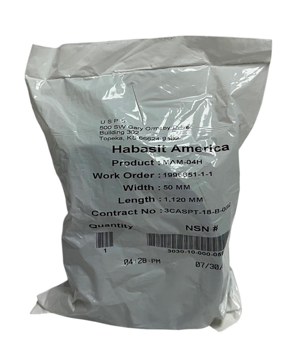 2 HABASIT AMERICA MAM-04H / MAM04H CONVEYOR BELTS W: 50mm L: 1,120mm NSFS