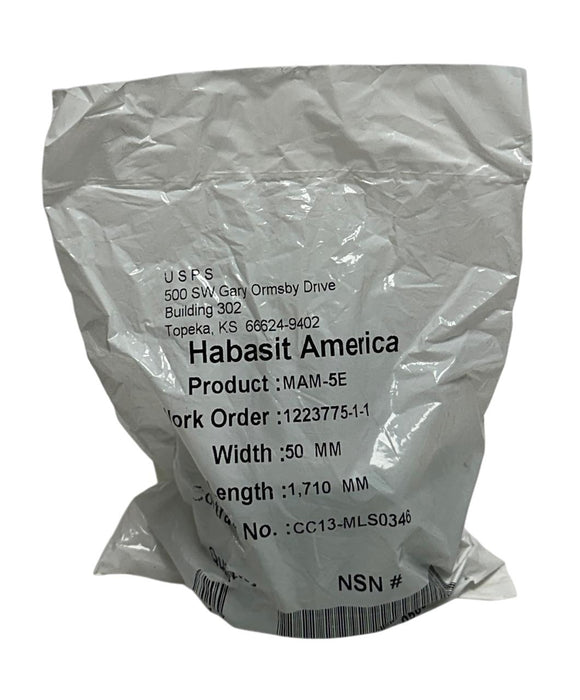 3 HABASIT AMERICA MAM-5E / MAM5E CONVEYOR BELTS W: 50mm L: 1,710mm OEM NSFS