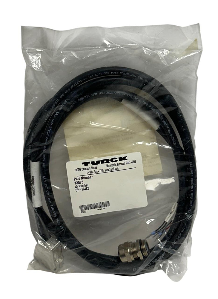 TURCK U2-16482 / 13078 OEM SINGLE-ENDED CORDET ASSEMBLY NSFS