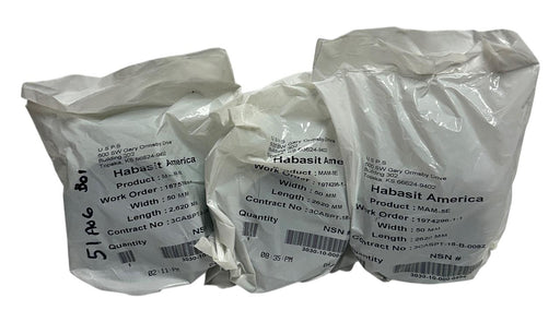3 HABASIT AMERICA MAM-5E / MAM5E CONVEYOR BELTS W: 50mm L: 2,620mm OEM NSFS