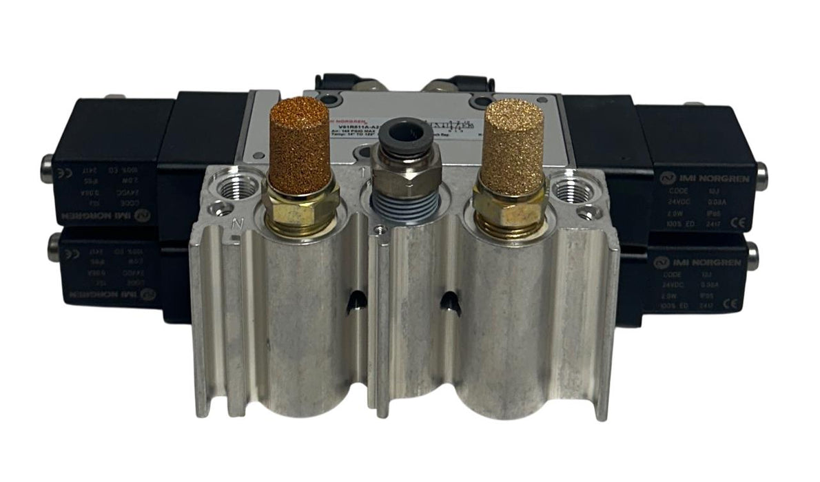 IMI NORGREN 4810-12-000-4825 / 4810120004825 PNEUMATIC VALVE ASSEMBLY 24VDC NSNP