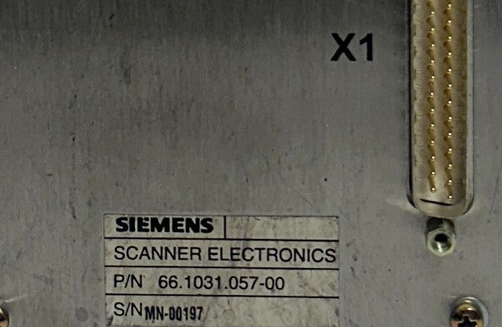 SIEMENS SVTRONICS 66.1031.057-00 / 66103105700 10-PORT SCANNER MODULE USNP
