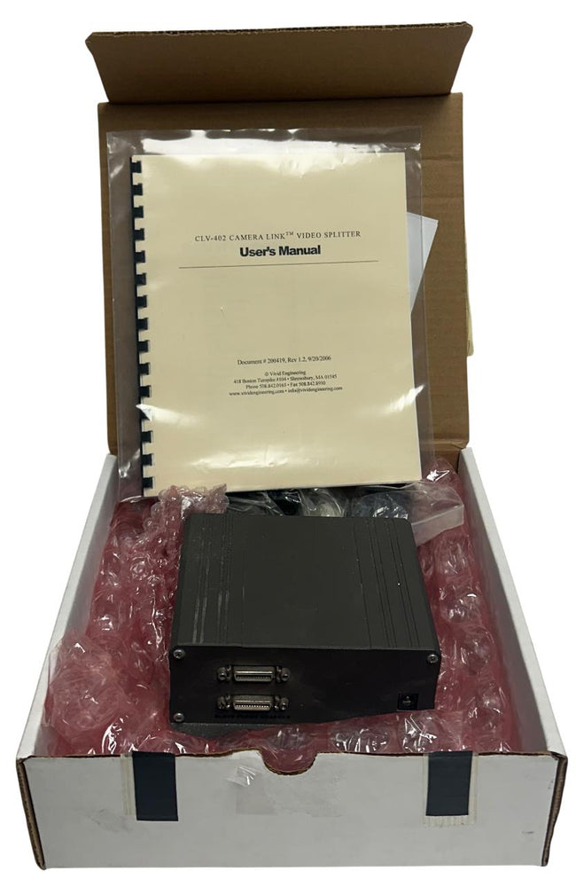 VIVID ENGINEERING CLV-402 / 660.003102 LINK VIDEO SPLITTER ASSY OEM USNP