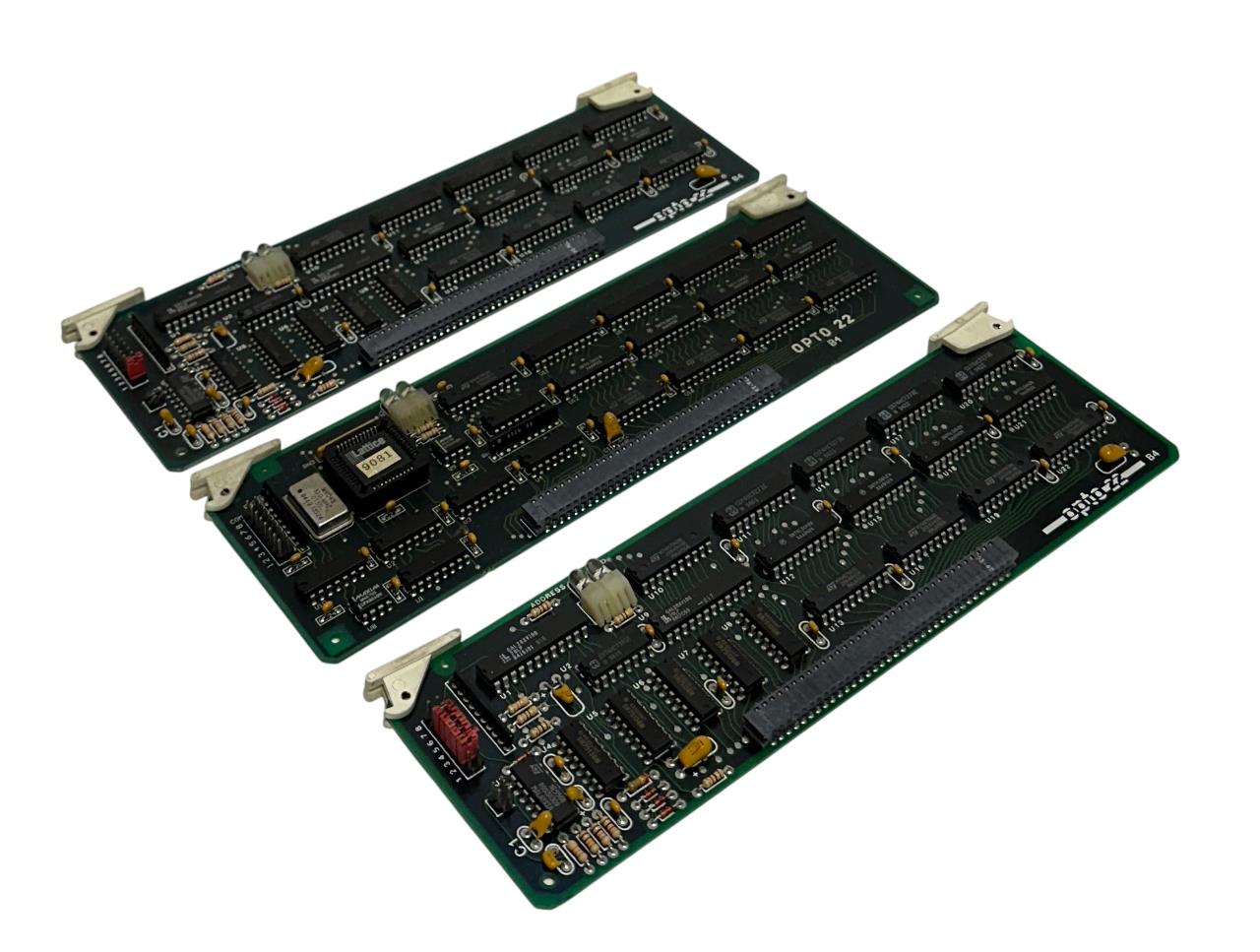 3 OPTO 22 B4 DIGITAL BRAINBOARDS 32-PT CLASSIC PAMUX 001788K / 001788L USNP