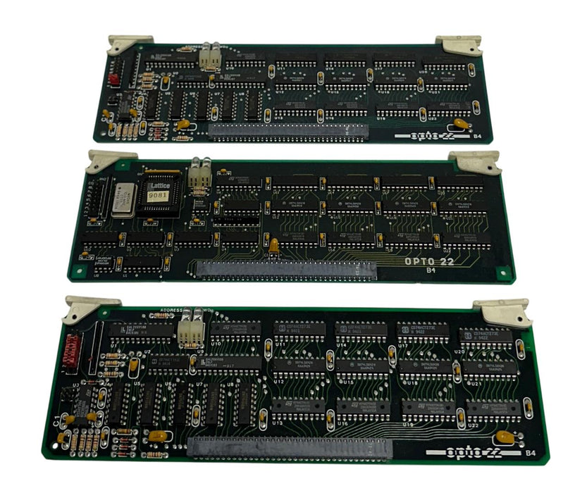 3 OPTO 22 B4 DIGITAL BRAINBOARDS 32-PT CLASSIC PAMUX 001788K / 001788L USNP