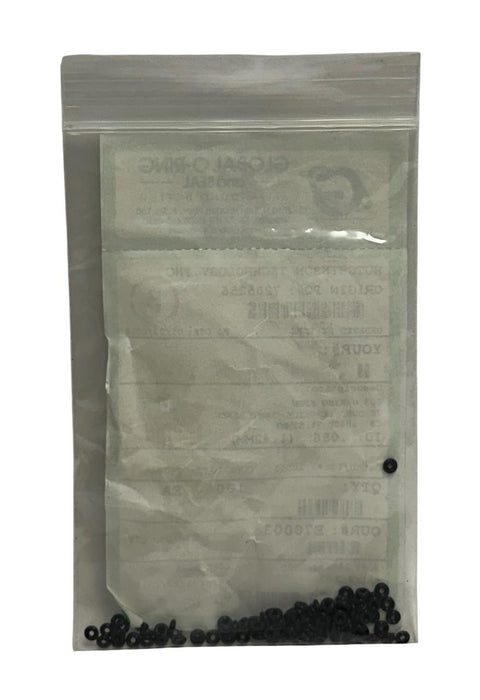 100 GLOBAL O-RING AND SEAL E70003 / 9557K113 EPDM O-RINGS BLACK 1.42mm ID NSMP