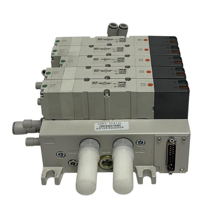SMC VV5Q41-05-DAM01160 / VQ4401-51 / VQ4301-51 / VQ4201-51 PNEUMATIC ASSY USNP