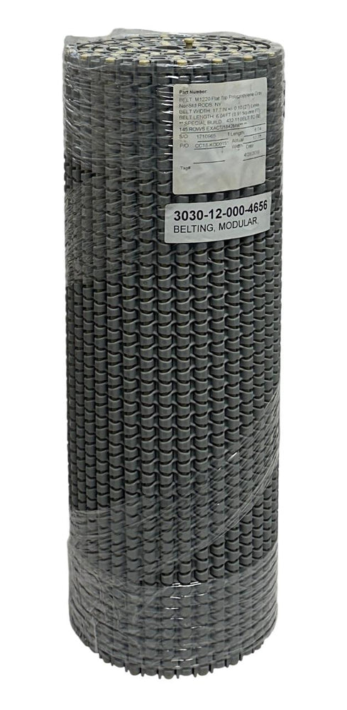 HABASIT AMERICA 3030-12-000-4656 / M1220 FLAT TOP MODULAR BELTING GRAY NSNP
