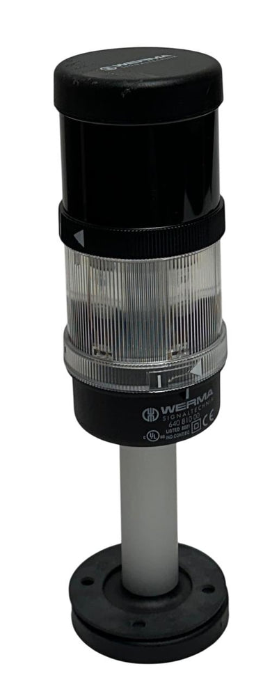 WERMA 640 810 00 / 641 400 00 / 645 820 75 STACK LIGHT / SIREN ASSY CLEAR NSNP