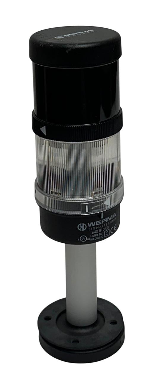 WERMA 640 810 00 / 641 400 00 / 645 820 75 STACK LIGHT / SIREN ASSY CLEAR NSNP