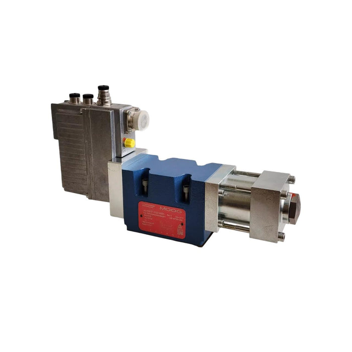 MOOG D637-1022-0001 / R40KX2M3NS92-BEE2F1 D637 DIRECT DRIVE SERVO VALVE w/CABLES