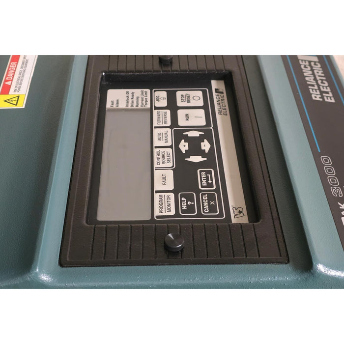 RELIANCE ELECTRIC 30FR2042 FlexPak 3000 REGEN DC DRIVE 30HP 230VAC/94A USPI