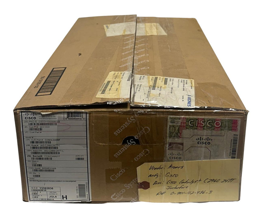 CISCO KRONES WS-C2960-24TT-L / 0901424863 CATALYST C2960 24TT INTERFACE NSMP