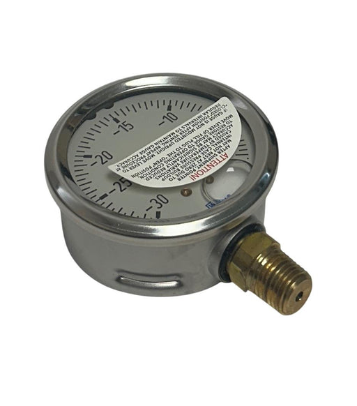 WIKA 9767002 LIQUID FILLED PRESSURE GAUGE 213.53 2.5'' 30INHG VAC 1/4'' NPT NSMP