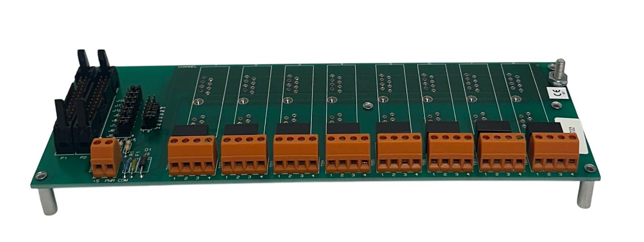 KEITHLEY DATAFORTH 74245 9732 / SCMPB05 8-POS ANALOG BACKPLANE I/O PANEL NSNP
