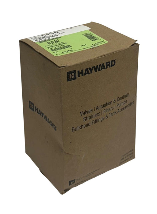 HAYWARD AV10100T GLOBE VALVE 1'' PVC ANGLE VLV THD W/ FPM O-RING SEAL OEM NSMP