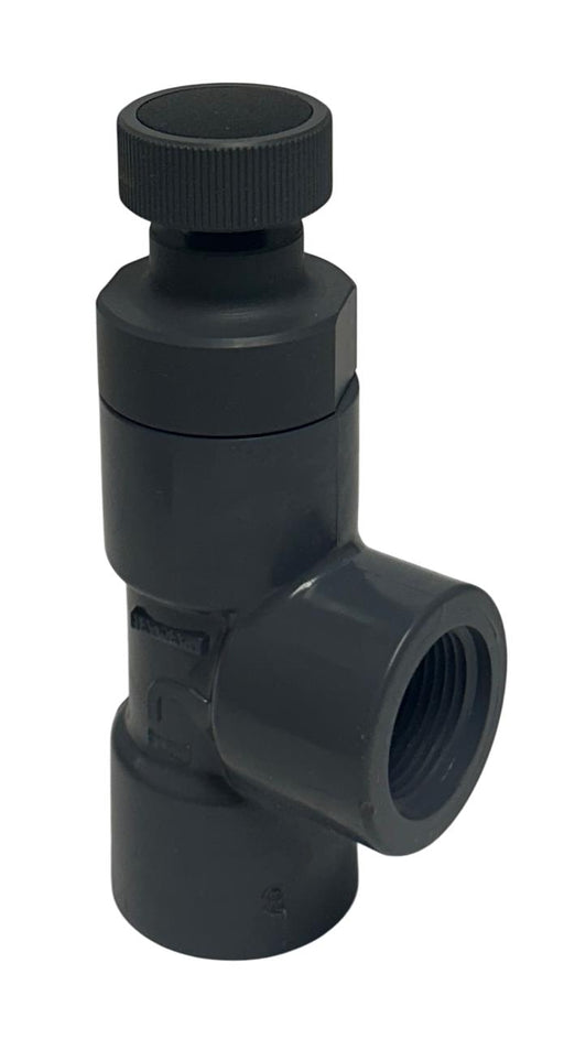 HAYWARD AV10100T GLOBE VALVE 1'' PVC ANGLE VLV THD W/ FPM O-RING SEAL OEM NSMP