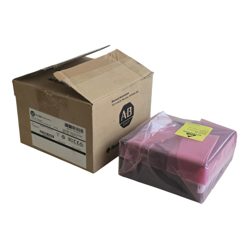 ALLEN BRADLEY 1746-P1 /A SLC500 SLC RACK MOUNT POWER SUPPLY 120/240 VAC, 2A NSMP