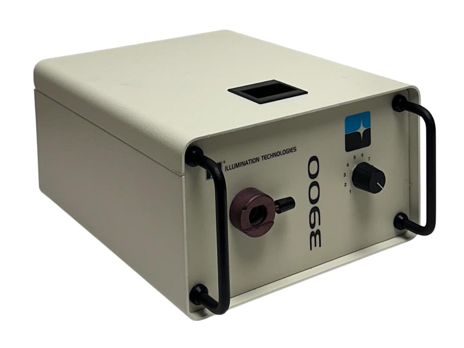 ILLUMINATION TECHNOLOGIES IT MODEL 3900 LIGHT SOURCE 150W 88-132/176-264VAC REP